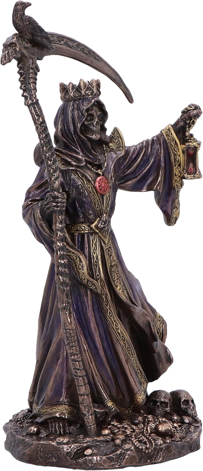Nemesis Now Reaper Skeleton Figurine, Resin, Multicolour, 21.5cm