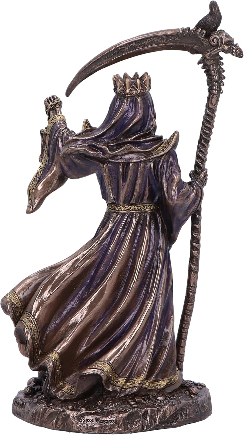 Nemesis Now Reaper Skeleton Figurine, Resin, Multicolour, 21.5cm
