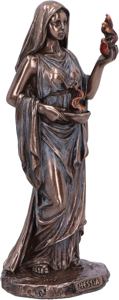 Nemesis Now Hestia Goddess of Home and Hearth 16cm, Resin, Cast in the Finest Resin, Expertly Hand-Painted