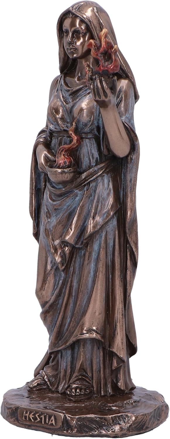 Nemesis Now Hestia Goddess of Home and Hearth 16cm, Resin, Cast in the Finest Resin, Expertly Hand-Painted