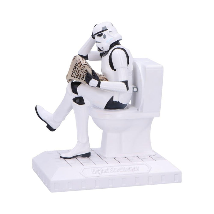 Nemesis Now Stormtrooper Pooper Trooper Figurine, Humorous Stormtrooper Collectible, Geek Decor, Officially Licensed Original Star Wars Merchandise
