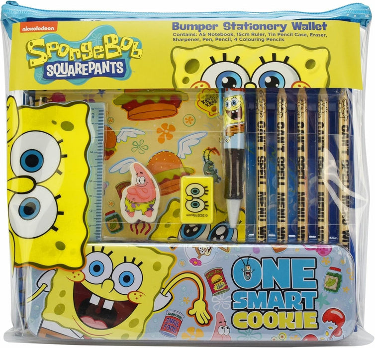 Blue Sky Studios Bob l'éponge Set d'écriture Wallet (Carton de 6