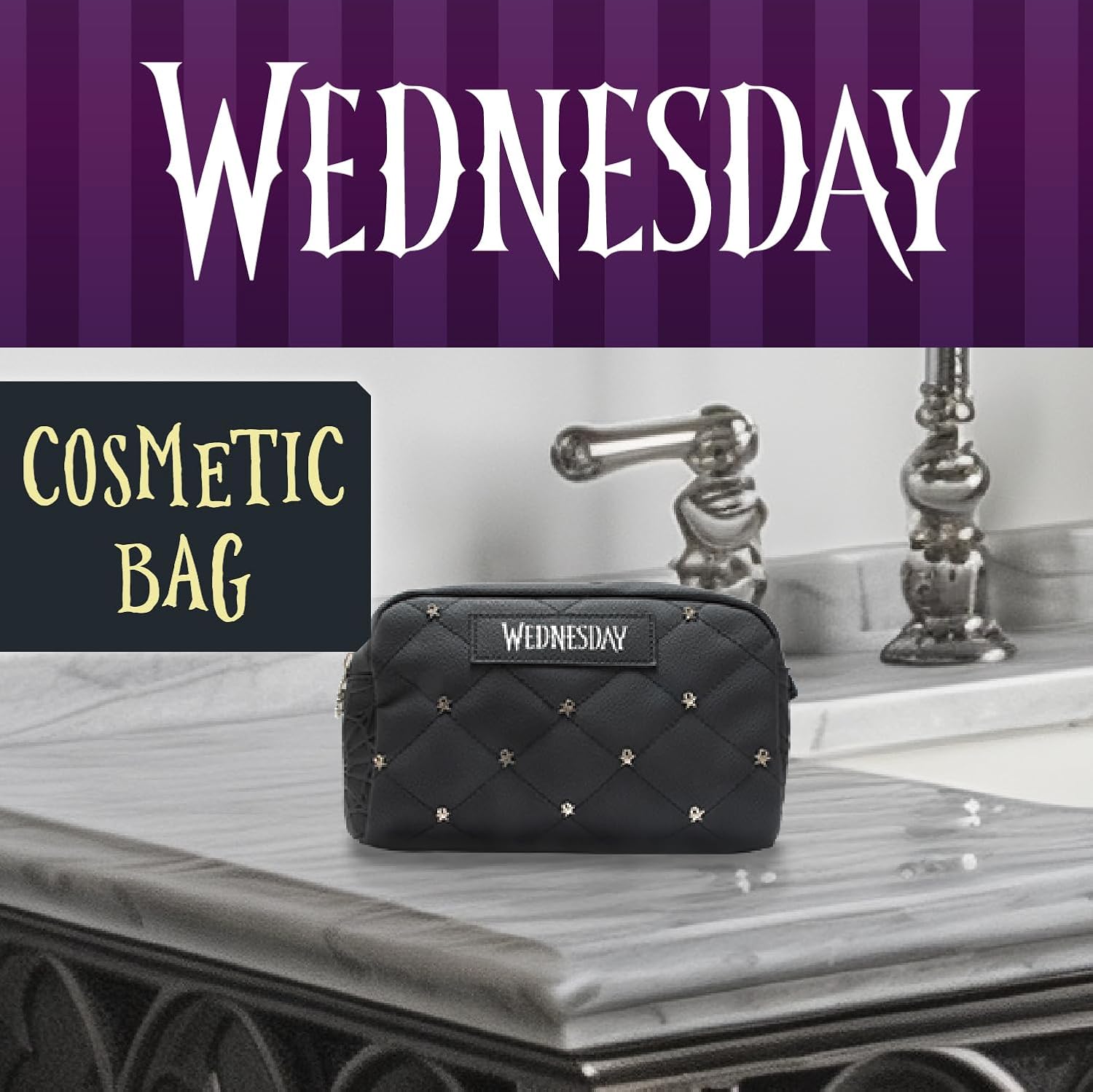 Blue Sky Studios - Wednesday Make Up Bag