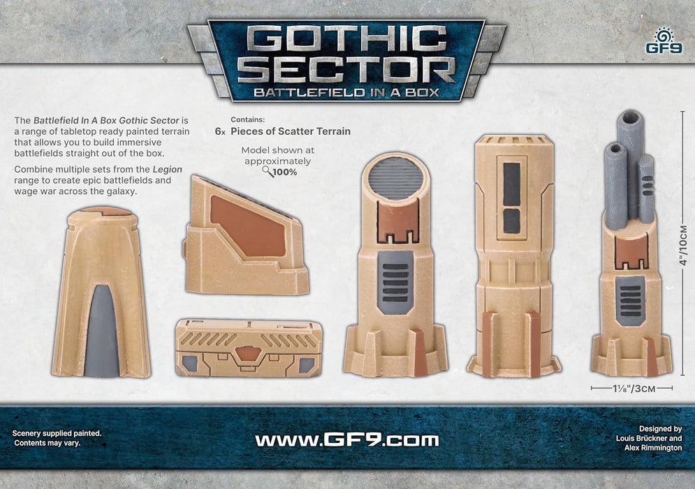 Gale Force Nine - Battlefield in A Box - United Frontier - Scatter Terrain