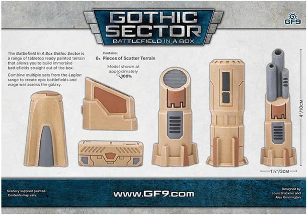 Gale Force Nine - Battlefield in A Box - United Frontier - Scatter Terrain