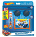 Hot Wheels Adventure Gear Toy Gift Set: LCD Watch, Sunglasses, and Wallet - Race into Style with Action-Packed Accessories!