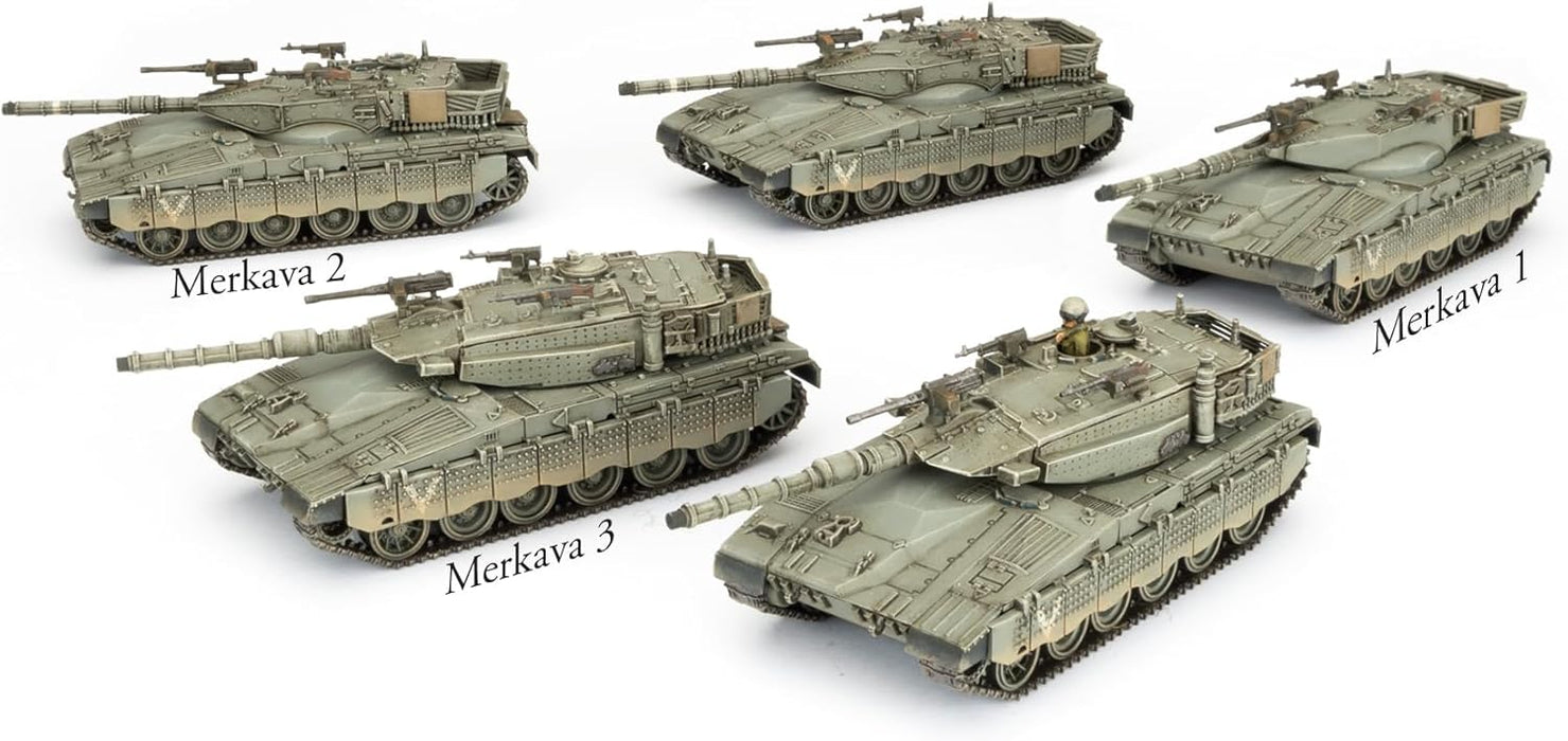 Flames of War - Team Yanke - Pelotón de tanques Merkava 3