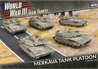 Flames of War - Team Yanke - Pelotón de tanques Merkava 3