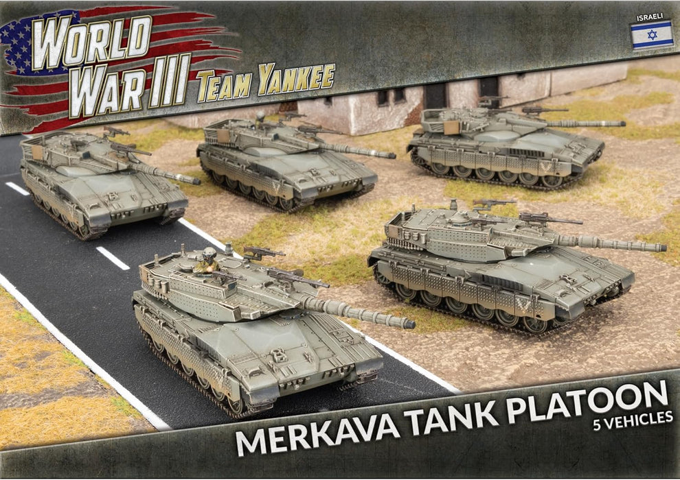 Flames of War - Team Yanke - Pelotón de tanques Merkava 3