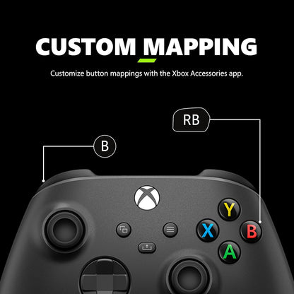 Xbox Wireless Gaming Controller (2025) – Carbon Black – Play on, Windows, Android, iOS, FireTV Sticks, Smart TVs, VR Headsets