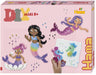 Hama Gift Box - Mermaids | Approx. 4.000 Beads, 2 Large Square pegboards No. 234, 2 Hama Gems, Colour Printed Design Sheet, Instructions and Ironing Paper
