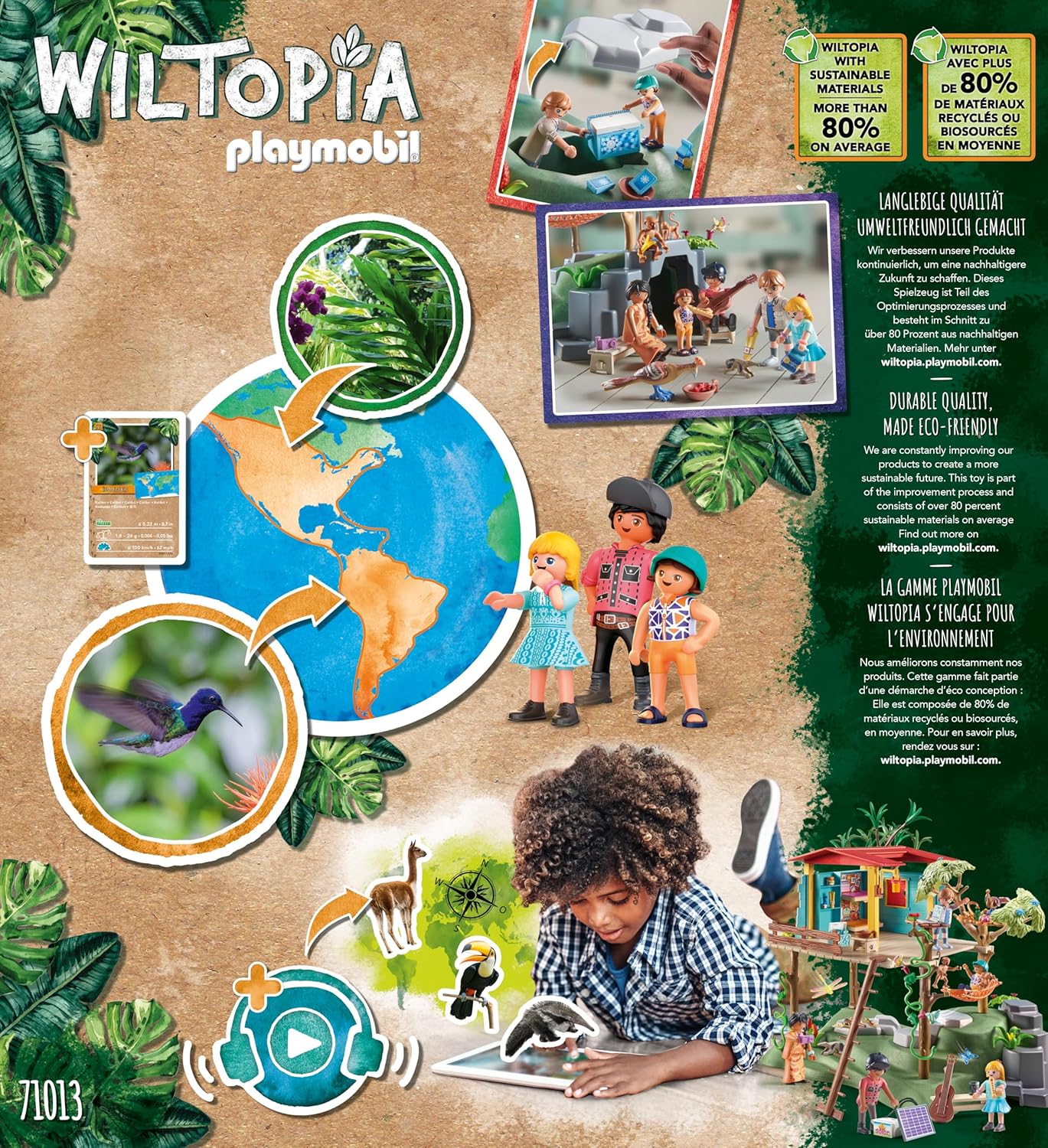Playmobil Wiltopia familiehuis in de boom - 71013