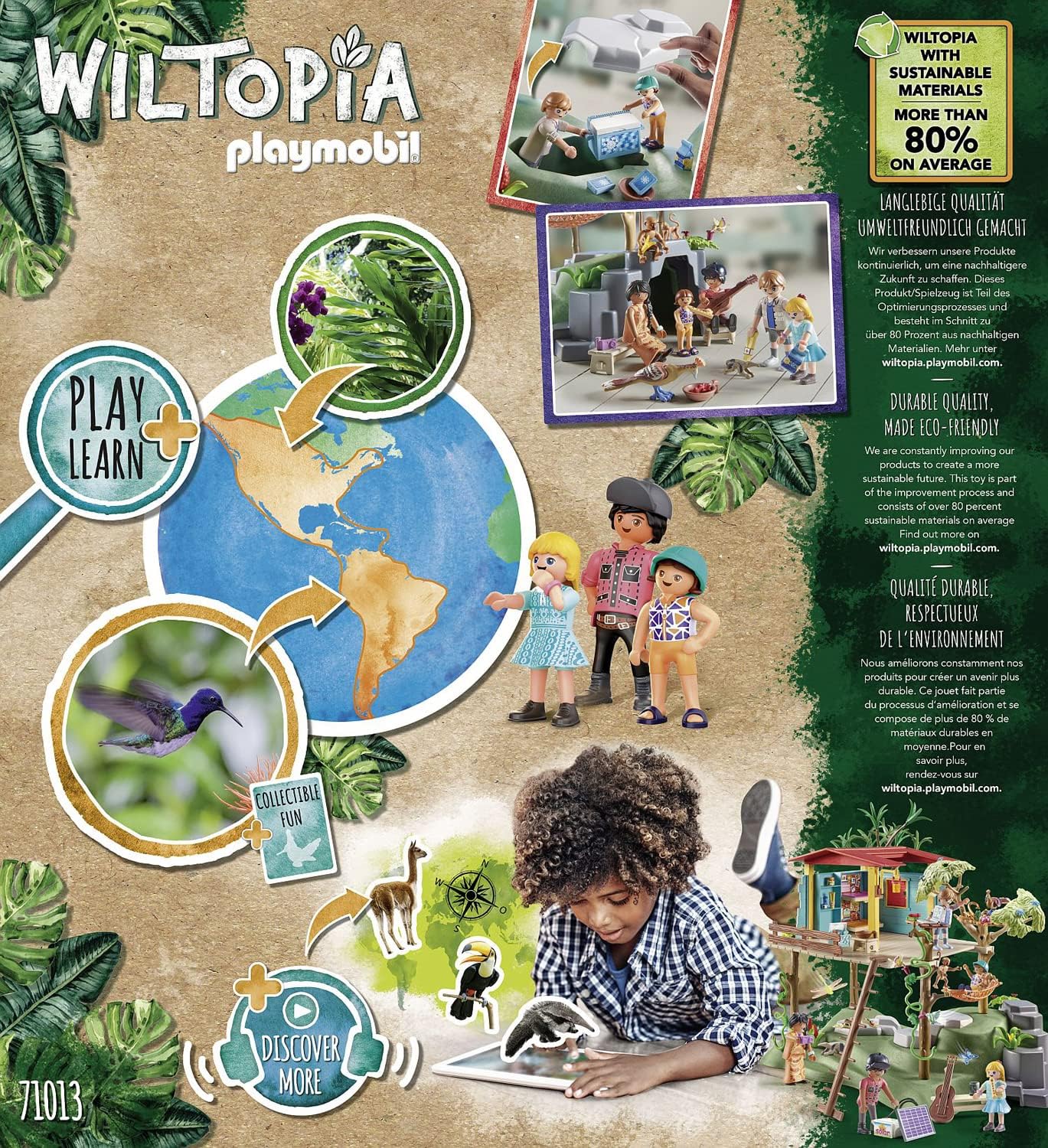 Playmobil Wiltopia familiehuis in de boom - 71013