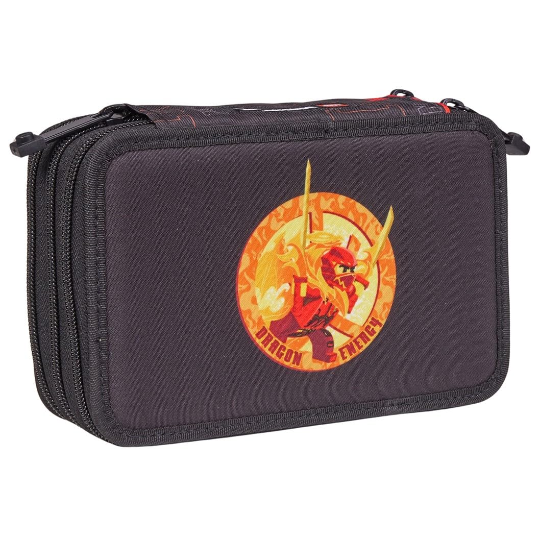 Lego Ninjago - 3 Layer Pencil Case -  Dragon Energy  (20291-2502)