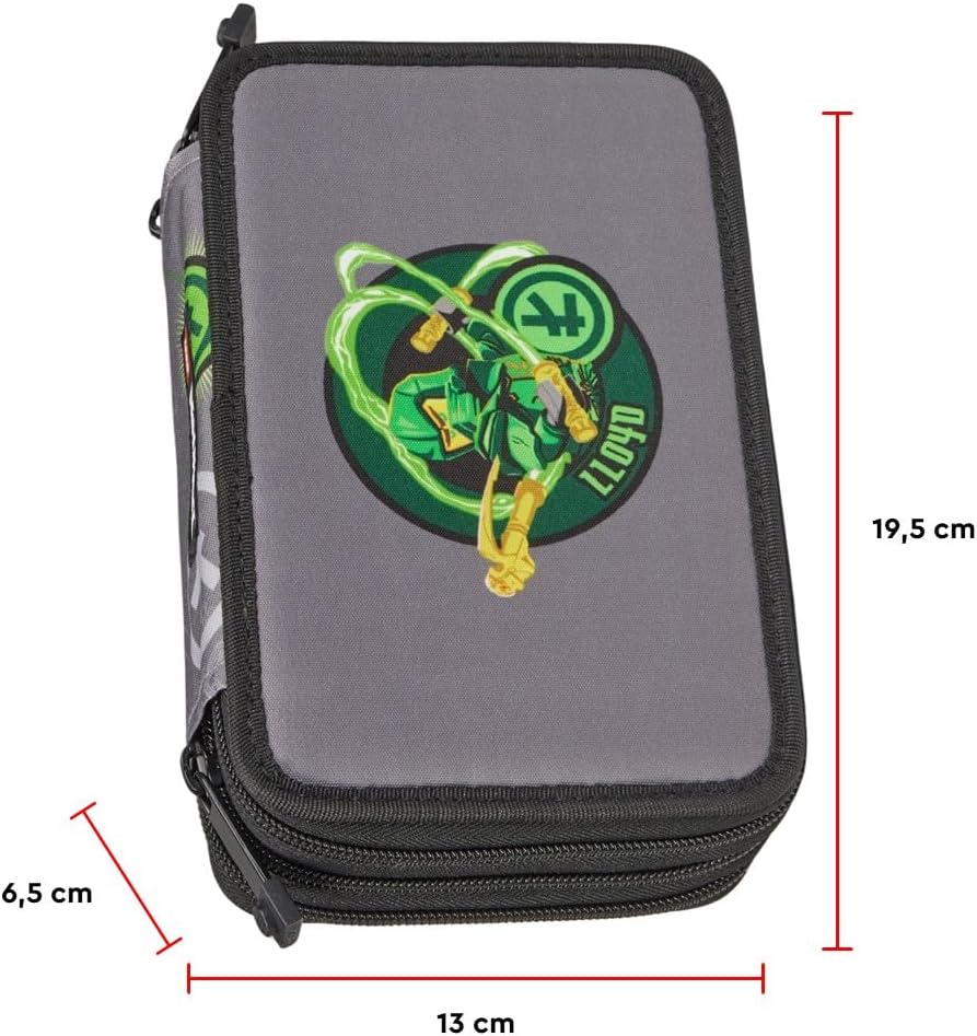Lego Ninjago - 3 Layer Pencil Case - Elemental Master Of Energy (20291-2501)