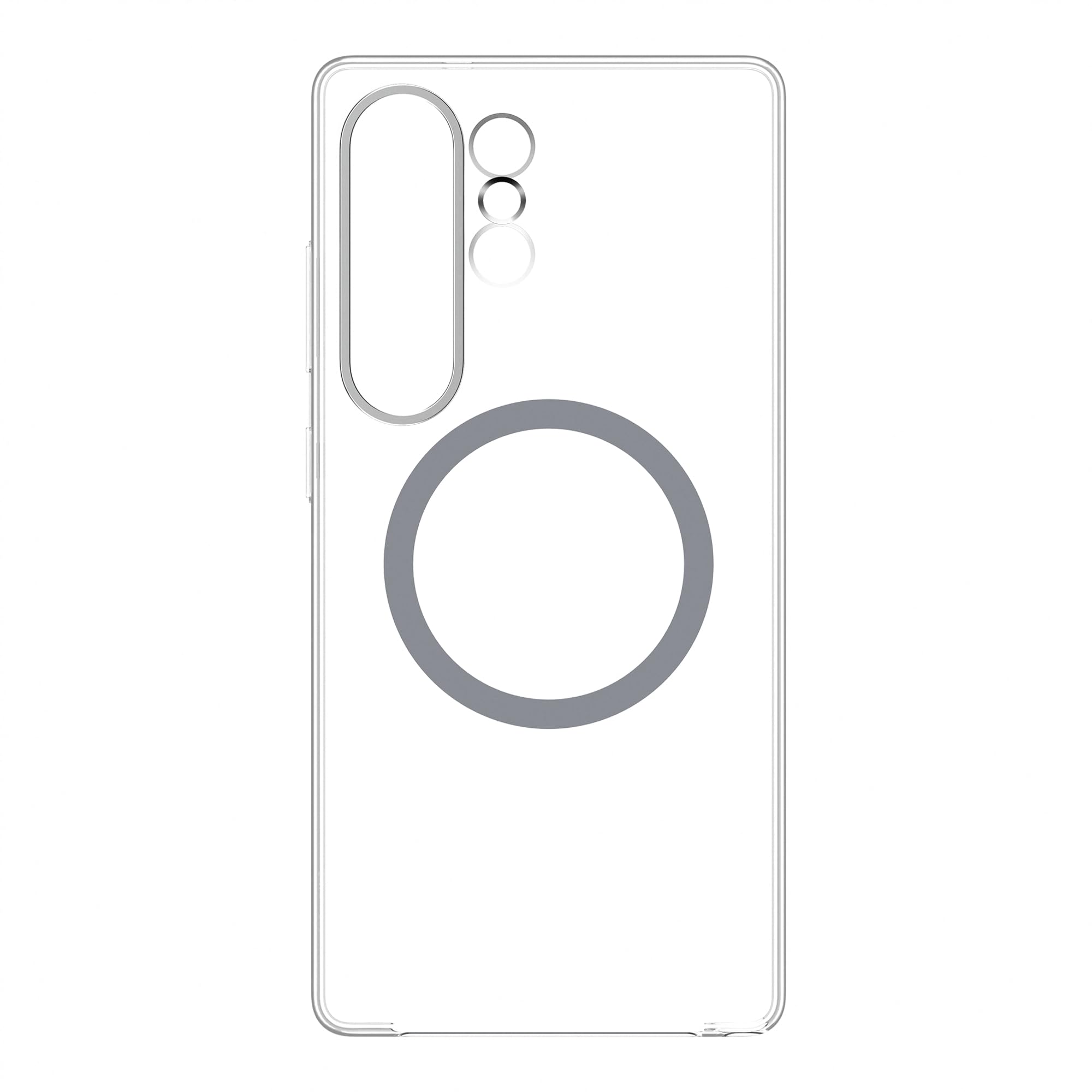 Samsung Galaxy Official Magnet Clear Case for Galaxy S25 Ultra, Transparent