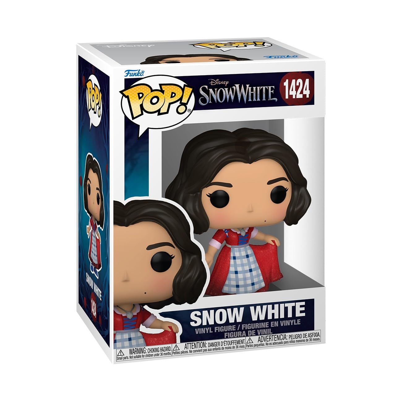 Funko POP! Disney: Snow White Live Action - Snow White - (plaid) - Collectable Vinyl Figure - Official Merchandise - Toys for Kids & Adults - Movies Fans - Model Figure for Collectors