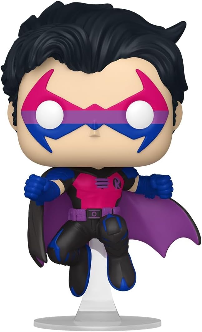 Funko POP! Heroes: Pride - Robin - Tim Drake - DC Comics - Collectable Vinyl Figure - Gift Idea - Official Merchandise - Toys for Kids & Adults - Comic Books Fans - Model Figure for Collectors