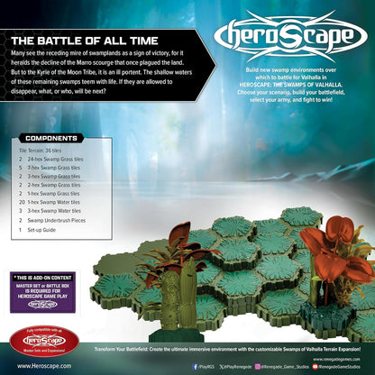 Renegade Game Studios | Heroscape: The Swamps of Valhalla Terrain Expansion