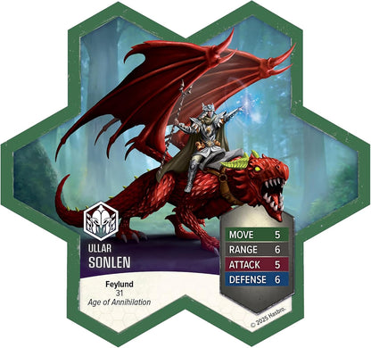 Renegade Game Studios | Heroscape: Rising Tide – Sonlen & Halushia, Scion of the Wild Army Expansion