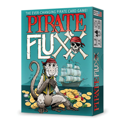 Looney Labs Pirate Fluxx Card Game - Ever-Changing Pirate-Themed Fun