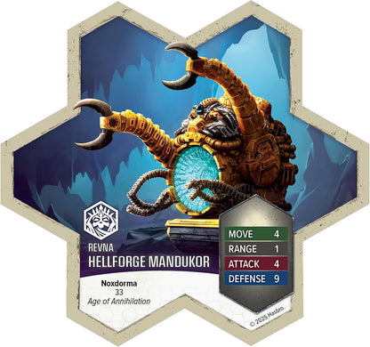 Renegade Game Studios | Heroscape: Rising Tide – Hellforge Mandukor Army Expansion