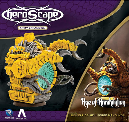 Renegade Game Studios | Heroscape: Rising Tide – Hellforge Mandukor Army Expansion