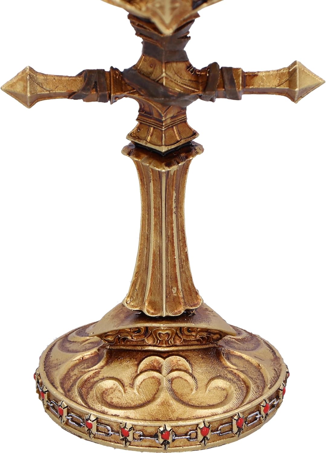 Nemesis Now Dark Souls Ornstein Goblet 15.5cm, Resin, Gold, Officially Licensed Dark Souls Merch, Dark Souls Trilogy Wine Cup, Stainless Steel Insert, Cast in The Finest Resin, Expertly Hand-Painted