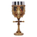 Nemesis Now Dark Souls Ornstein Goblet 15.5cm, Resin, Gold, Officially Licensed Dark Souls Merch, Dark Souls Trilogy Wine Cup, Stainless Steel Insert, Cast in The Finest Resin, Expertly Hand-Painted