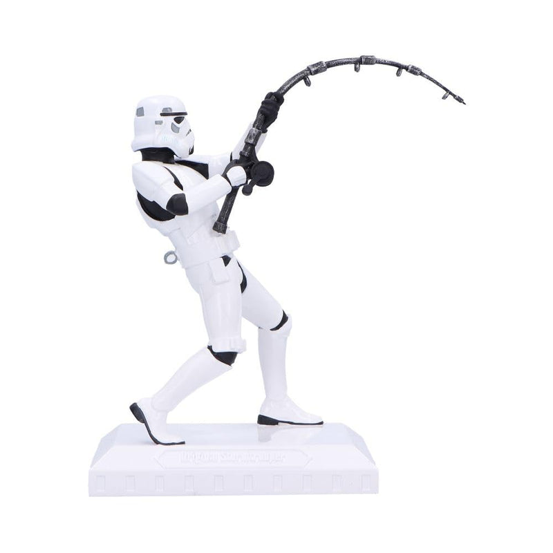 Nemesis Now Stormtrooper What a Catch Figurine, Officially Licensed Star Wars Collectible, Quirky Sci-Fi Decor for Fans and Collectors