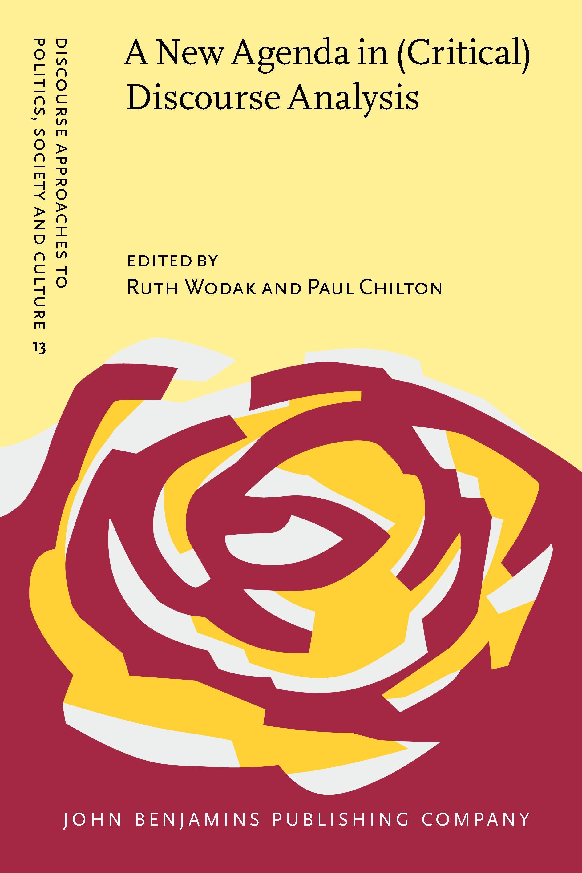 A  New Agenda in (Critical) Discourse Analysis