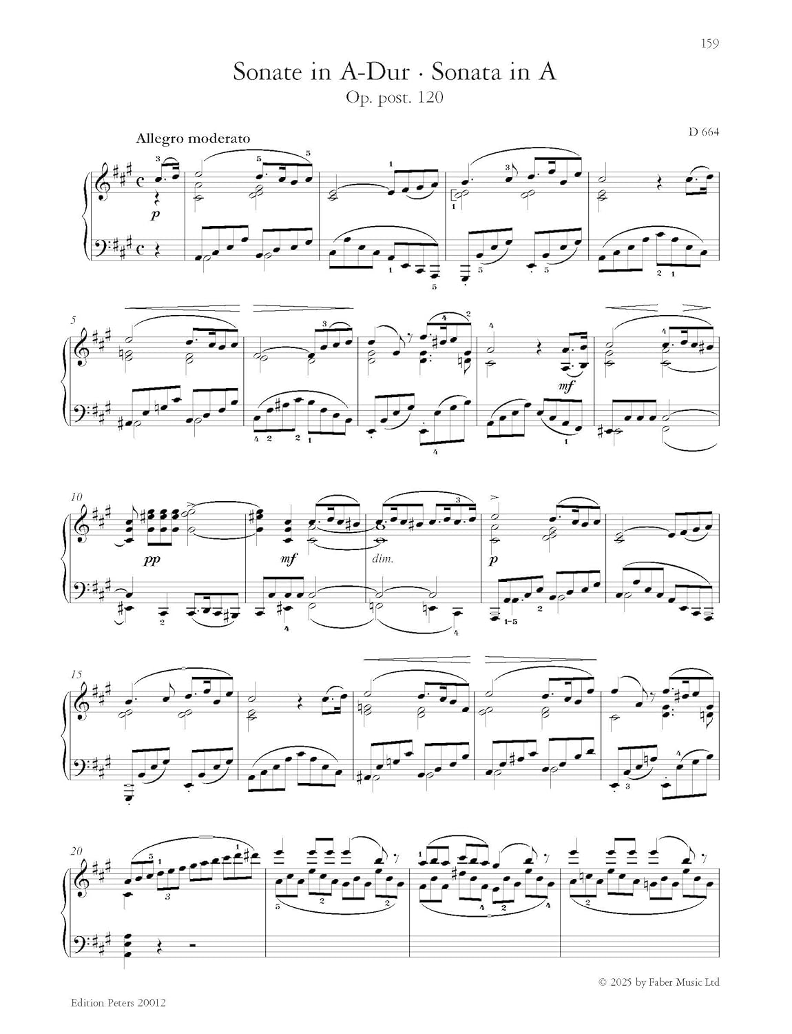 Schubert: Masterpieces for Piano (EP20012) (Masterworks for intermediate to advanced players