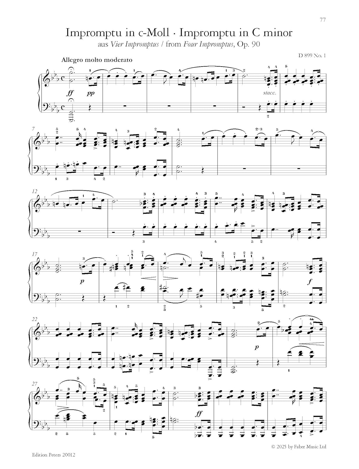 Schubert: Masterpieces for Piano (EP20012) (Masterworks for intermediate to advanced players