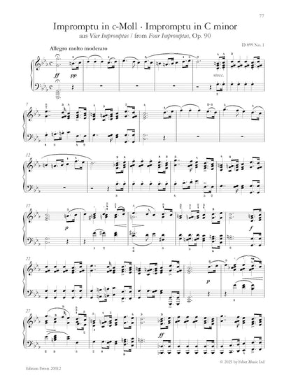 Schubert: Masterpieces for Piano (EP20012) (Masterworks for intermediate to advanced players
