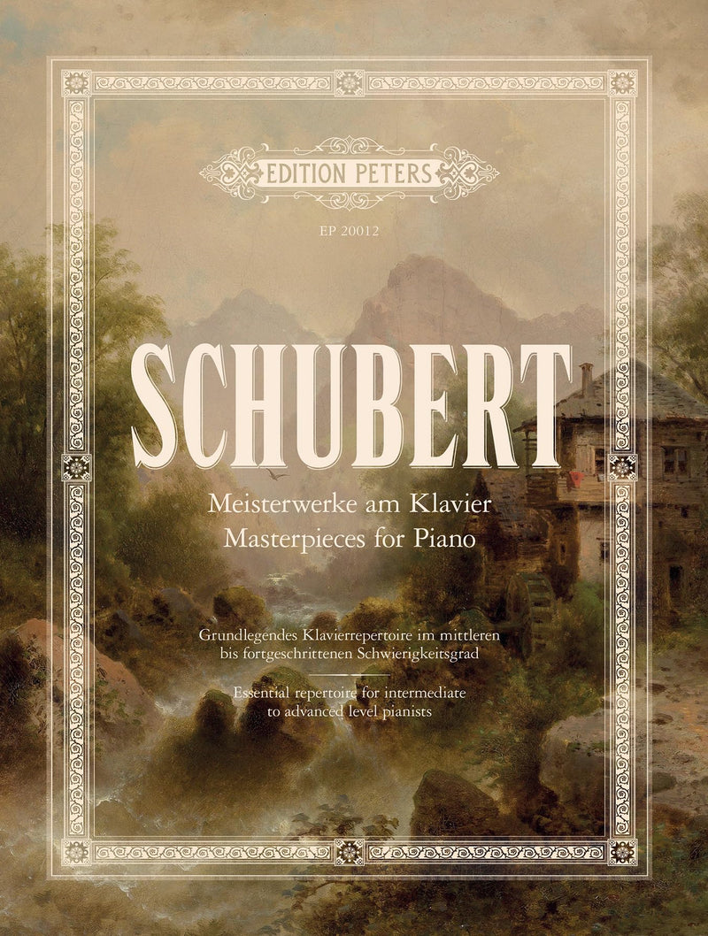 Schubert: Masterpieces for Piano (EP20012) (Masterworks for intermediate to advanced players