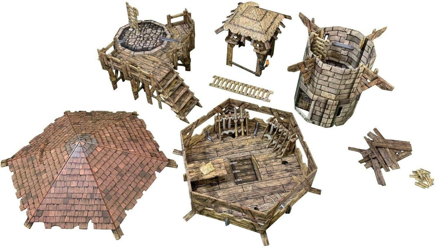 Battle Systems BSTFWE008 Watchtower Medieval Fantasy Tabletop