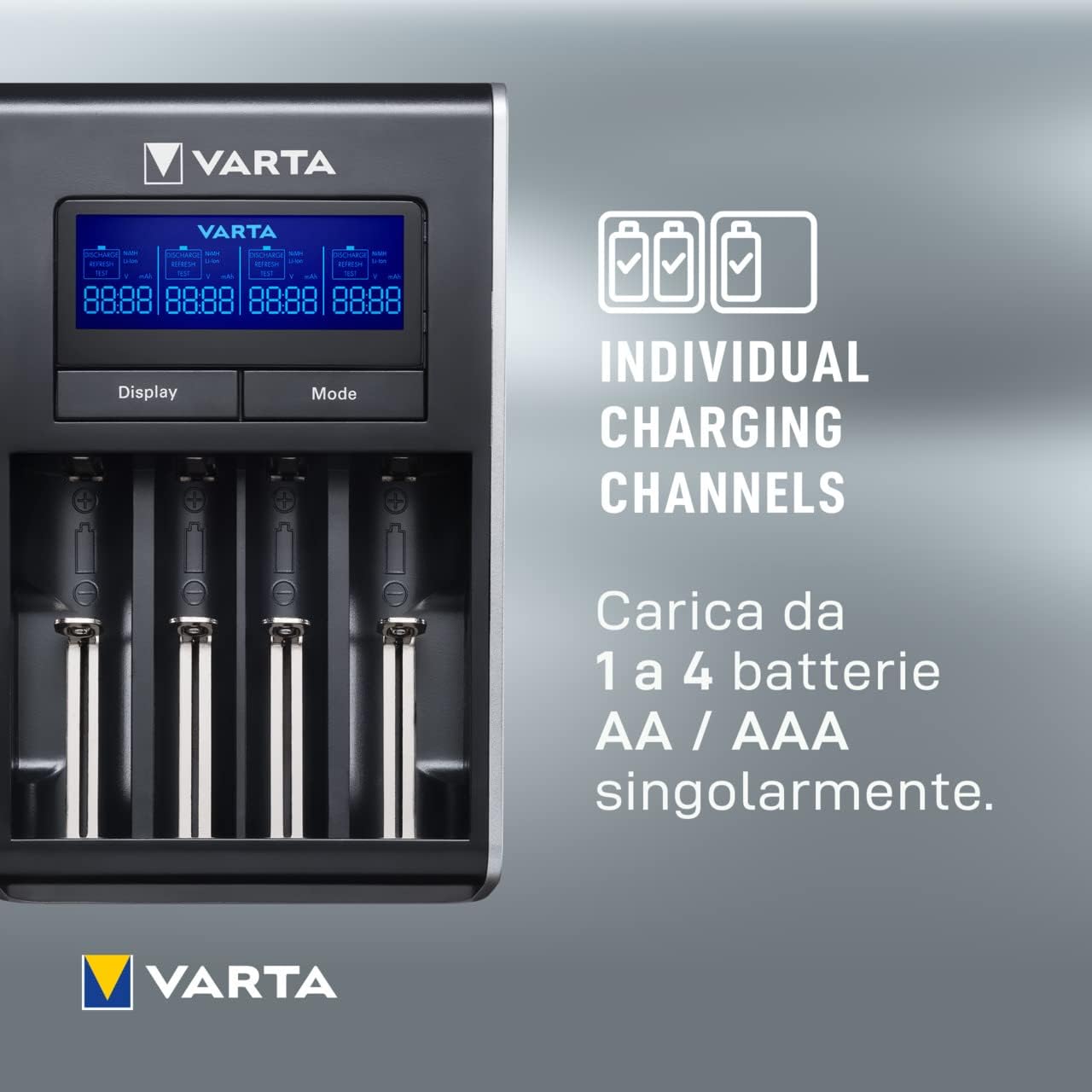Caricabatt. Dual Tech Charger Vuoto