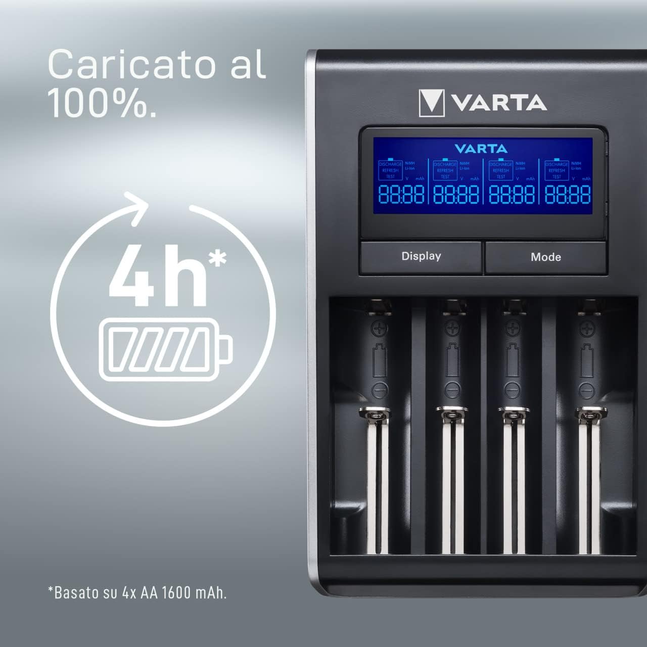 Caricabatt. Dual Tech Charger Vuoto