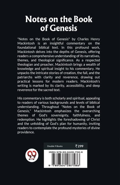 Notes on the Book of Genesis (Edition2024)