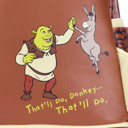 Loungefly DreamWorks Shrek & Donkey Cosplay Mini Backpack