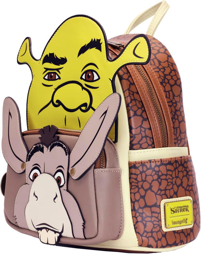 Loungefly DreamWorks Shrek & Donkey Cosplay Mini Backpack