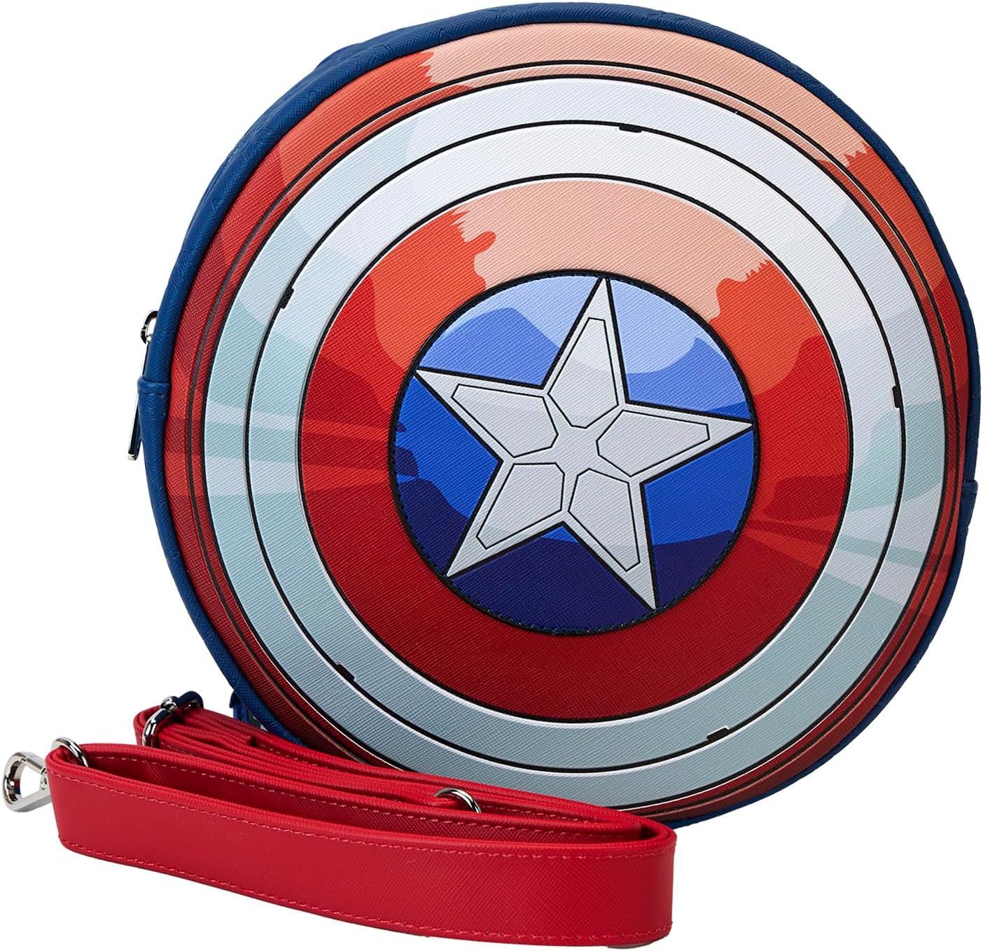 Loungefly Marvel Captain America Brave New World Wings Crossbody Bag