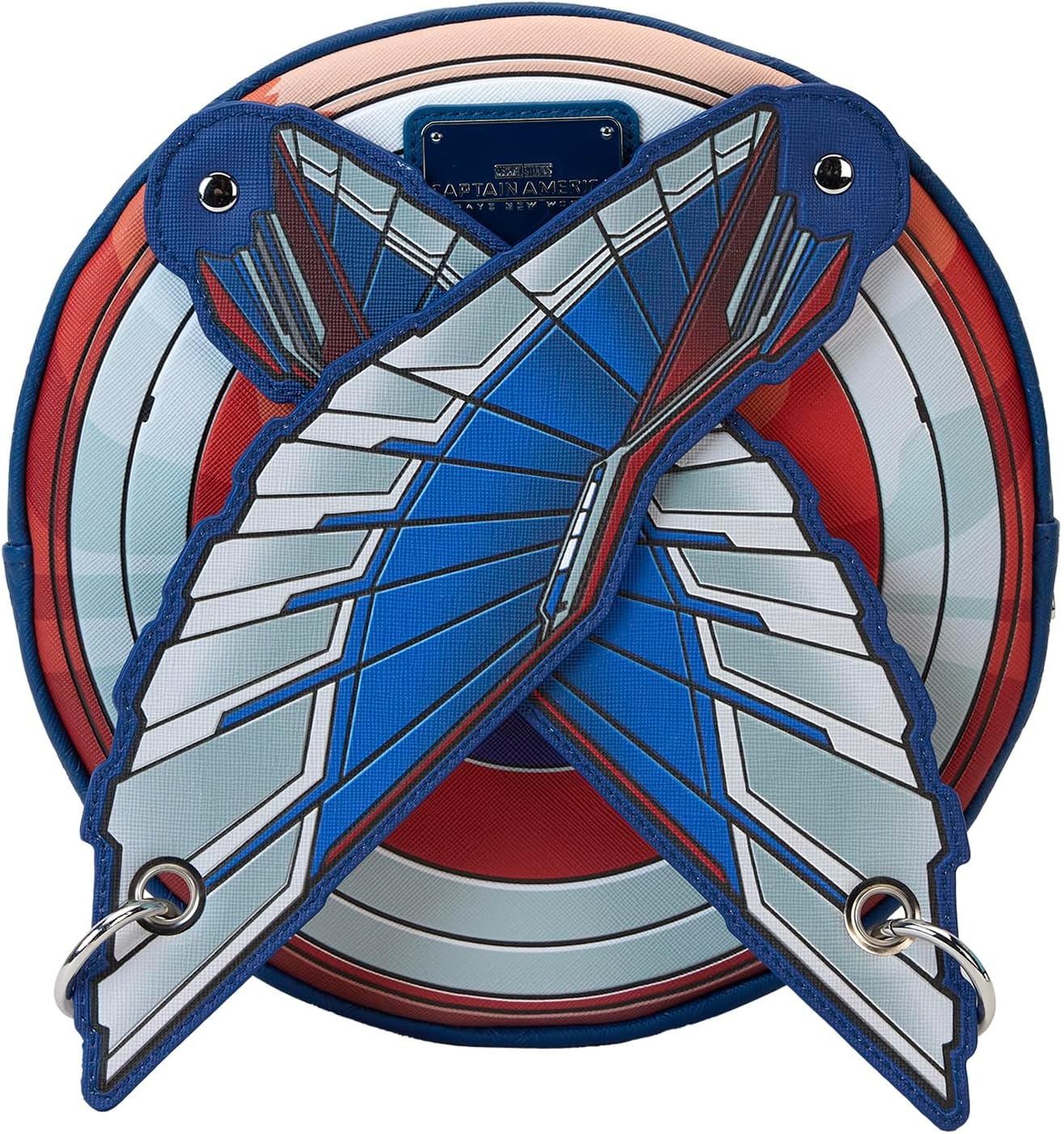 Loungefly Marvel Captain America Brave New World Wings Crossbody Bag