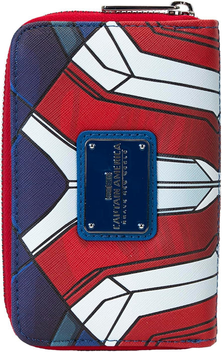 Loungefly Marvel Captain America Brave New World Zip Around Wallet
