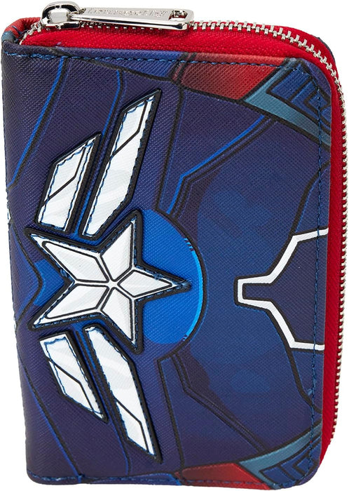 Loungefly Marvel Captain America Brave New World Zip Around Wallet