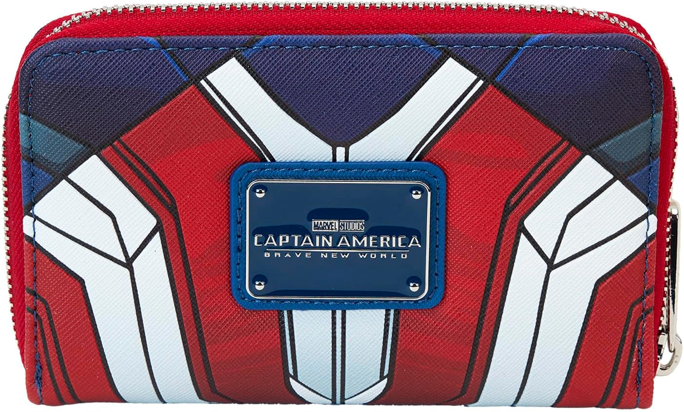 Loungefly Marvel Captain America Brave New World Zip Around Wallet