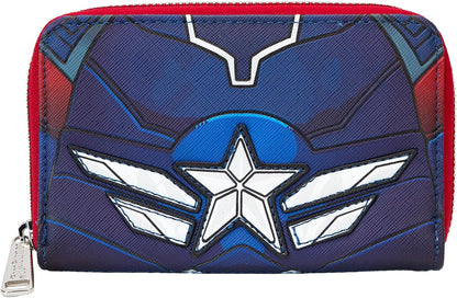 Loungefly Marvel Captain America Brave New World Zip Around Wallet