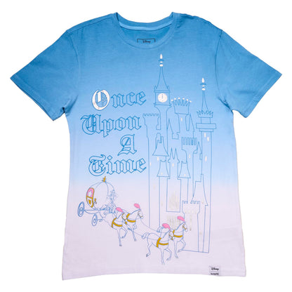 Loungefly Disney T-shirt unisexe Cendrillon 75e anniversaire Taille S