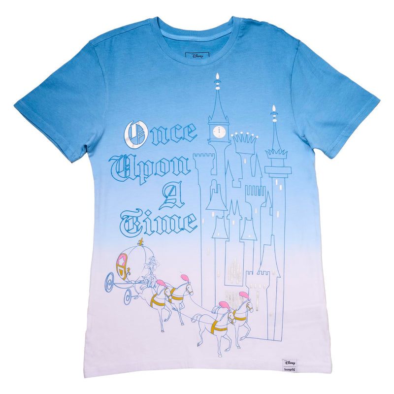 Loungefly Disney T-shirt unisexe Cendrillon 75e anniversaire Taille L
