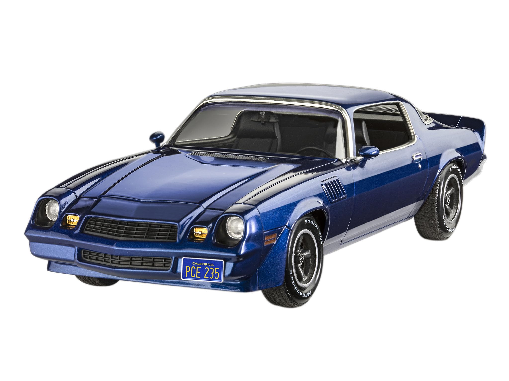 Revell Model Set 67728 Chevy Camaro Z/28: Stranger Things 1:25 Scale Unbuilt/Unpainted Plastic Model Kit with Accessories